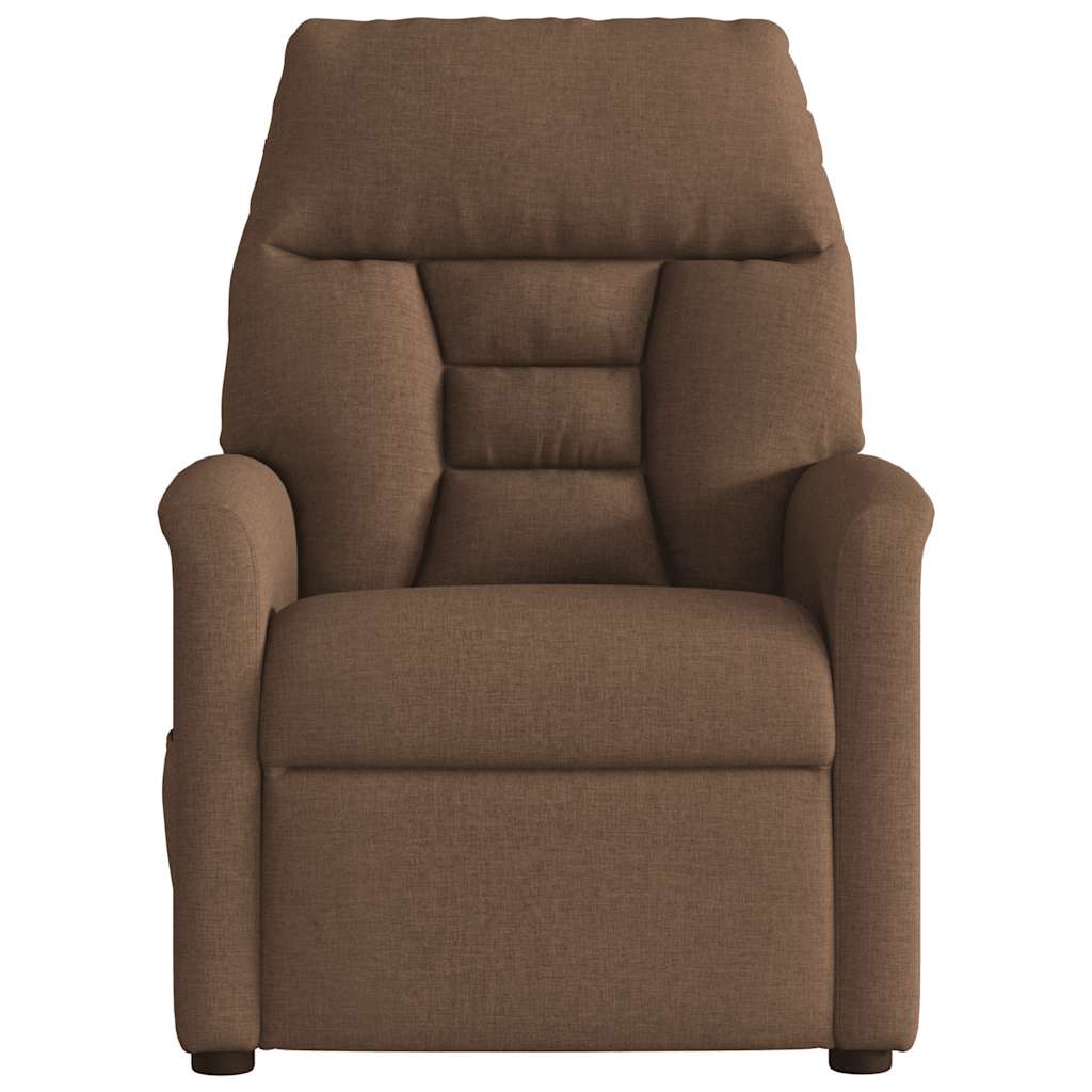 Relaxsessel Braun Stoff