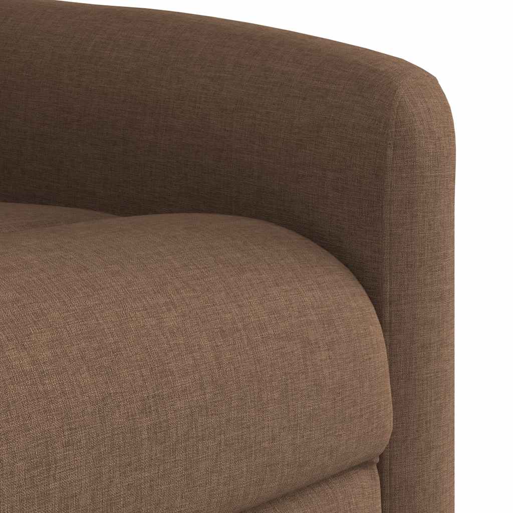Relaxsessel Braun Stoff