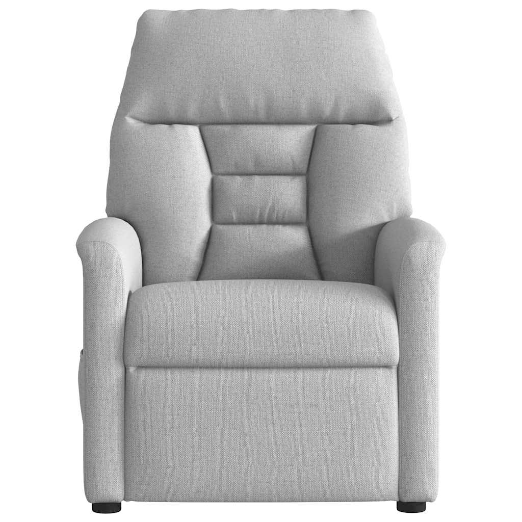 Massagesessel Wolkengrau Stoff