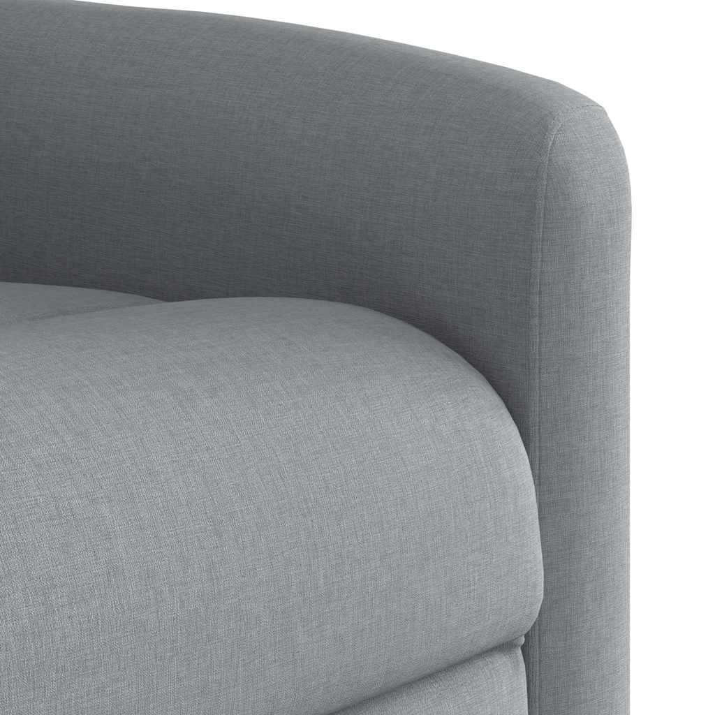 massage chair light gray fabric
