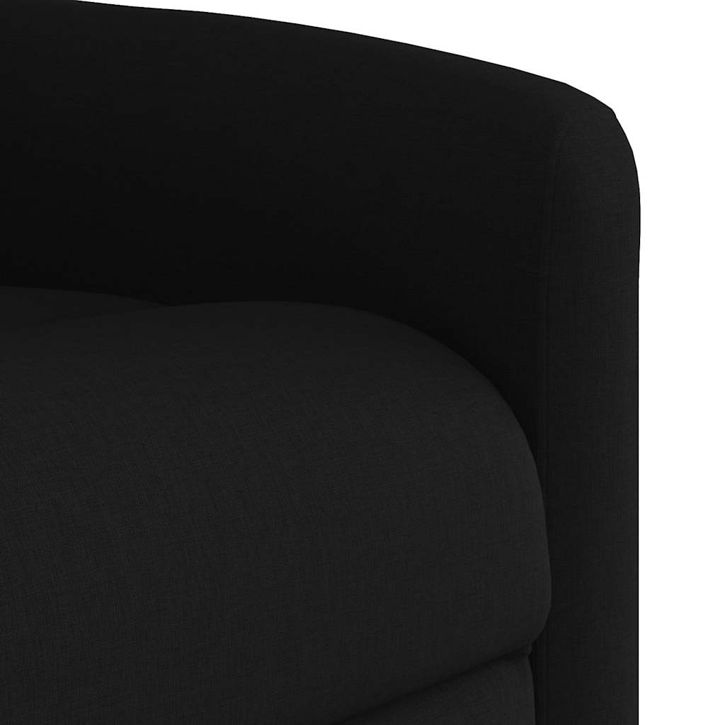 Massage Chair Black Fabric