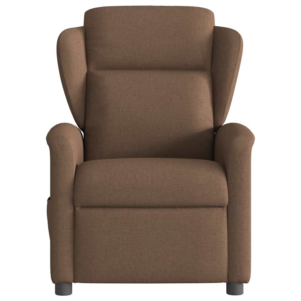massage chair brown fabric