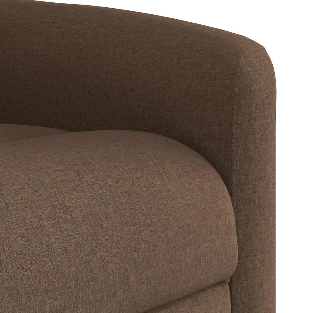 massage chair brown fabric