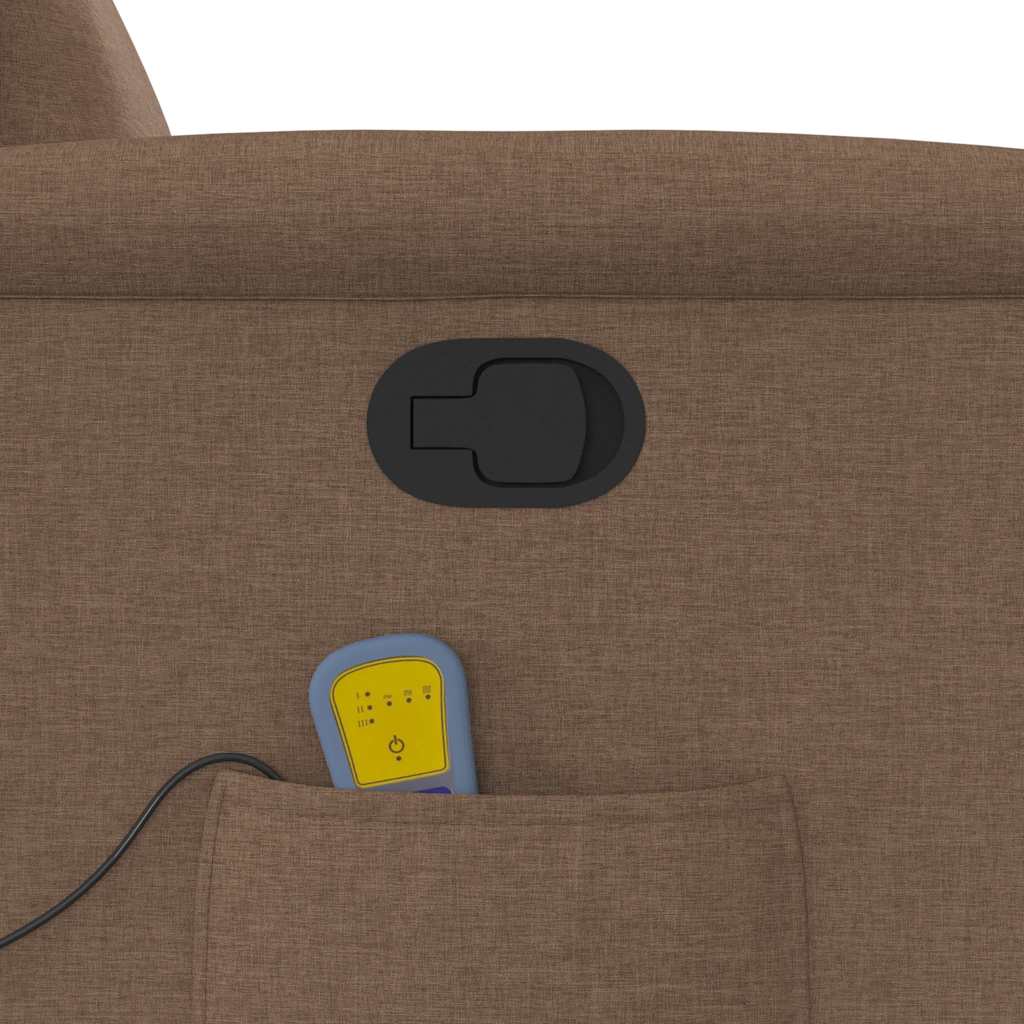 massage chair brown fabric