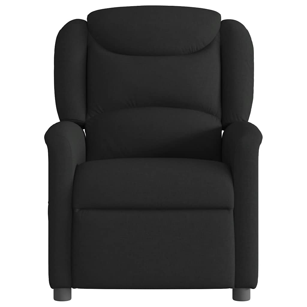 Relaxing Chair Black Fabric