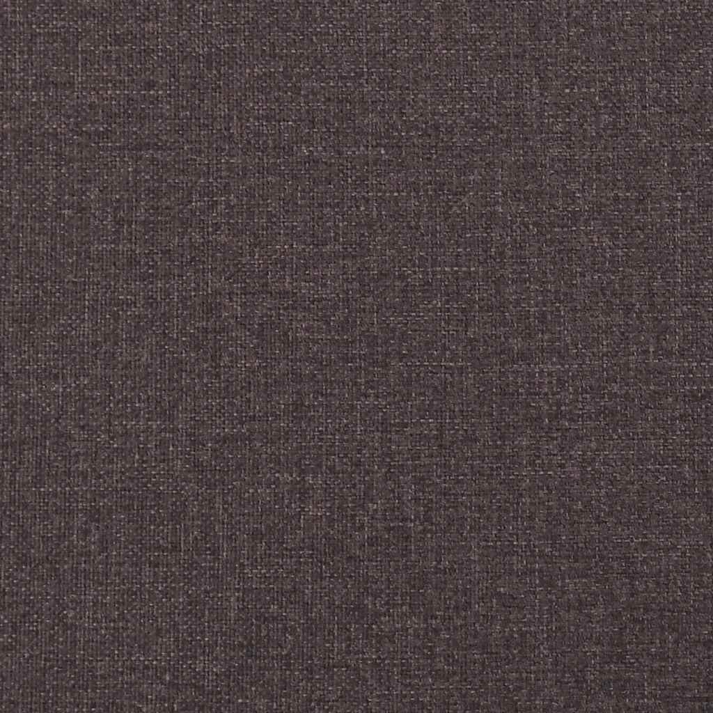 Relaxing Chair Dark Brown Fabric