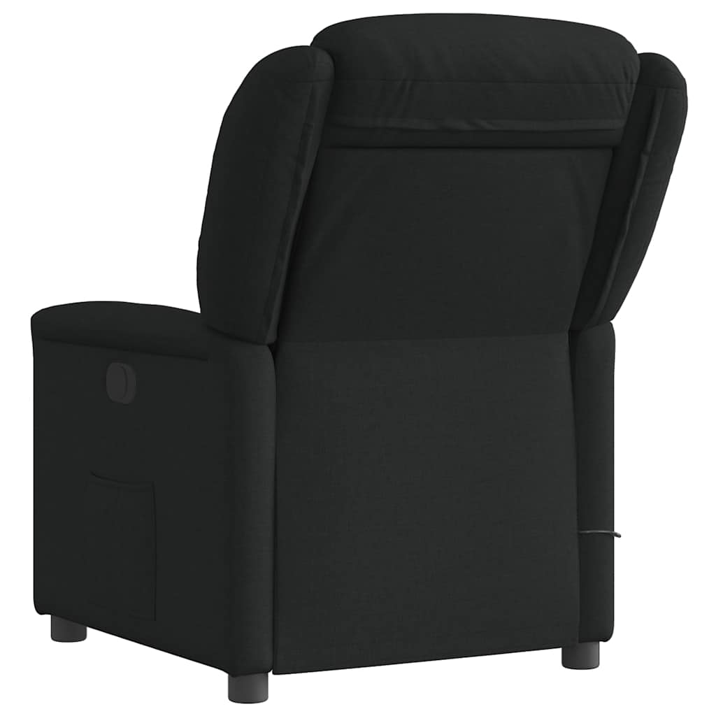 Massage Chair Black Fabric