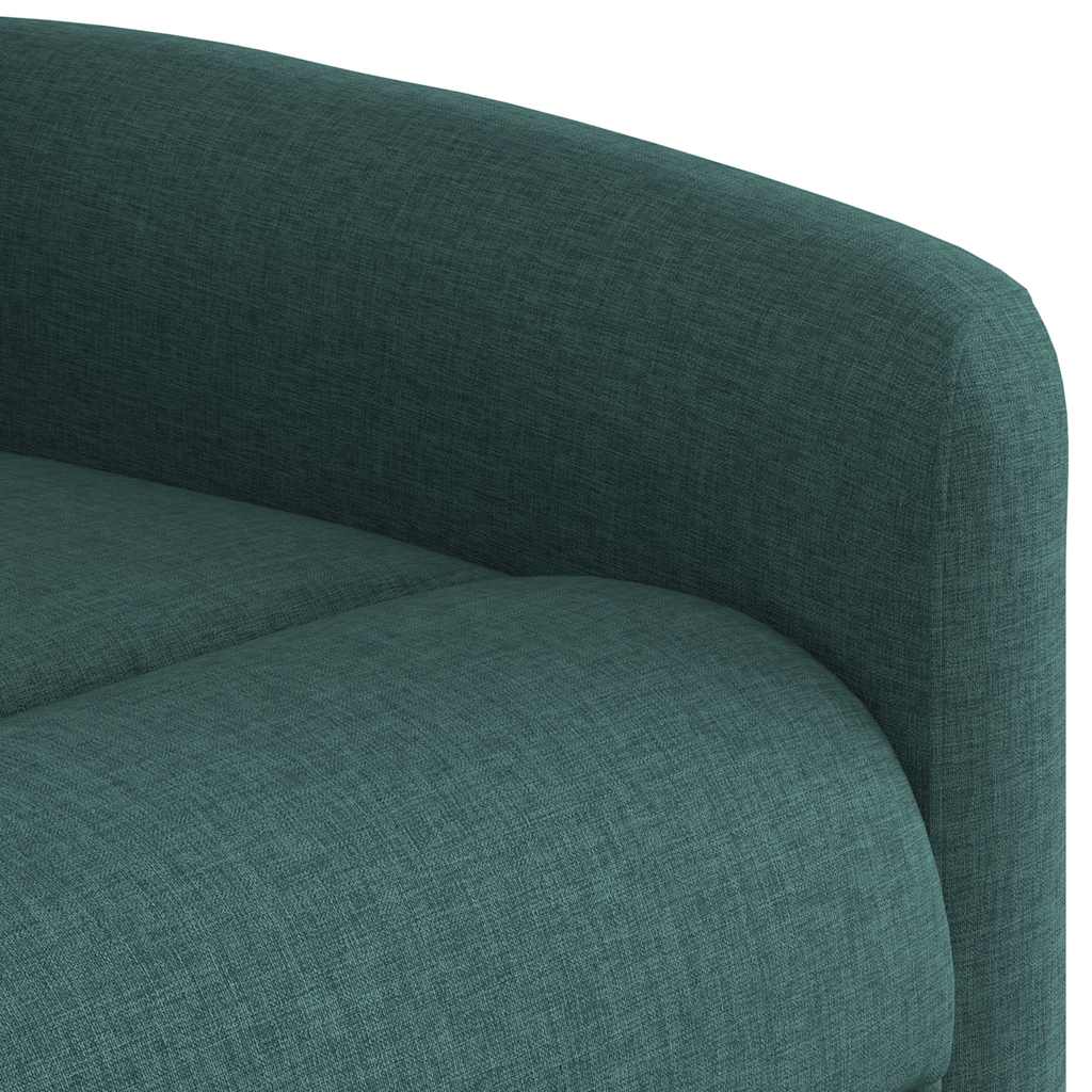 Massage Chair Dark Green Fabric