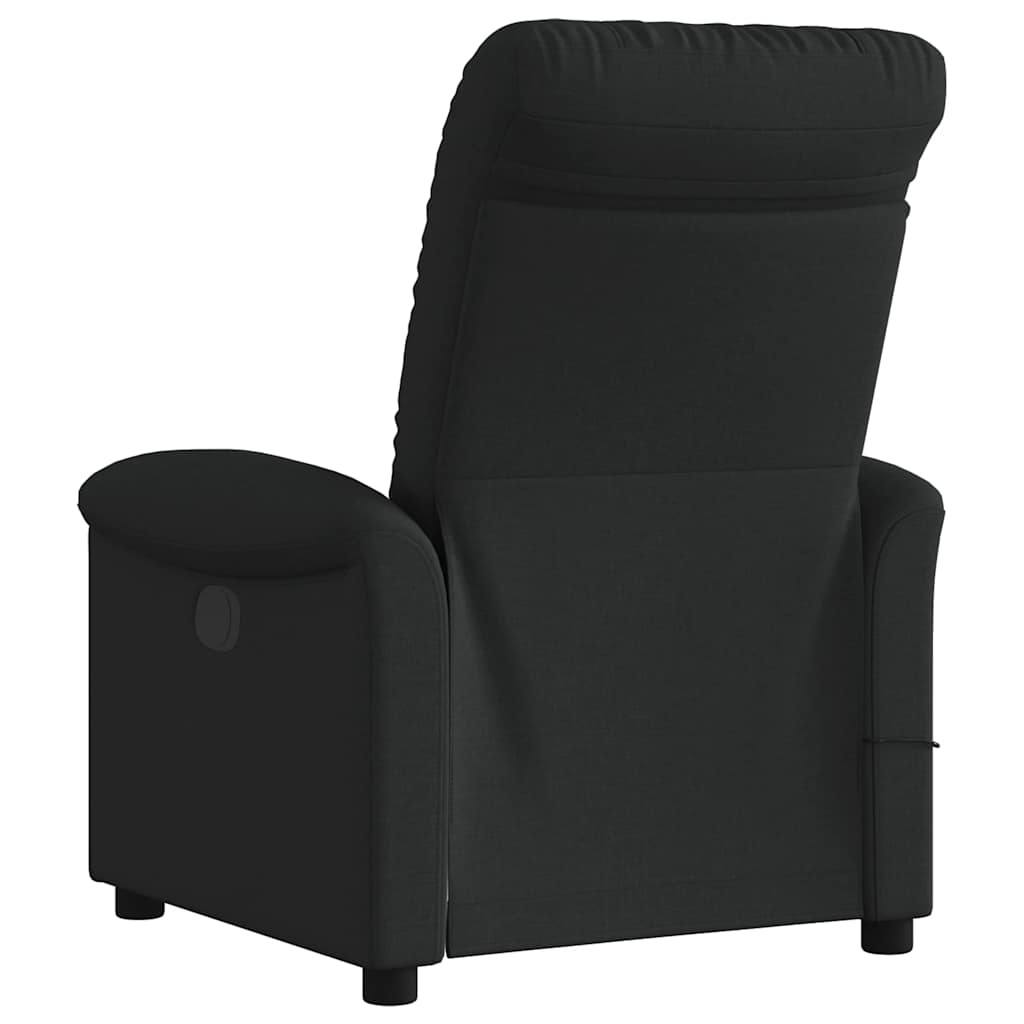 Massage Chair Black Fabric