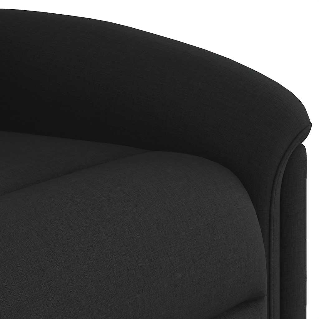 Massage Chair Black Fabric