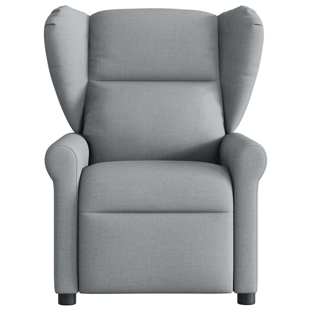 massage chair light gray fabric