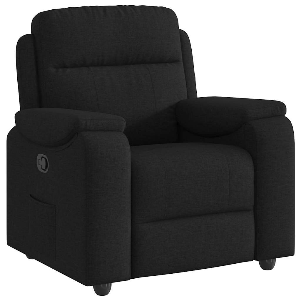 Relaxsessel Schwarz Stoff