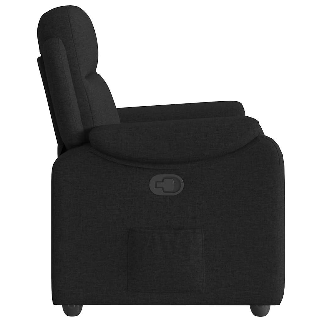 Relaxsessel Schwarz Stoff