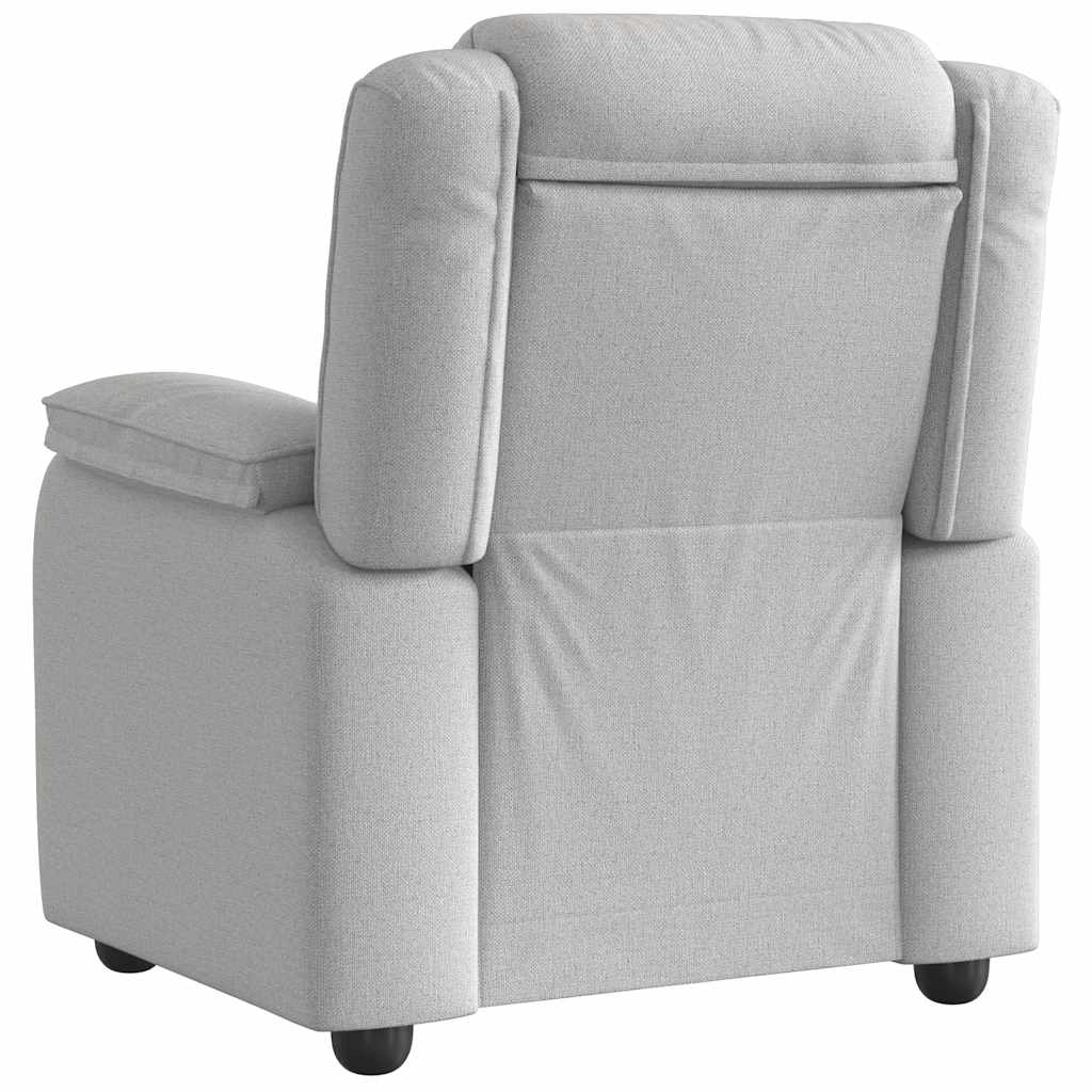 Relaxing chair cloud gray fabric