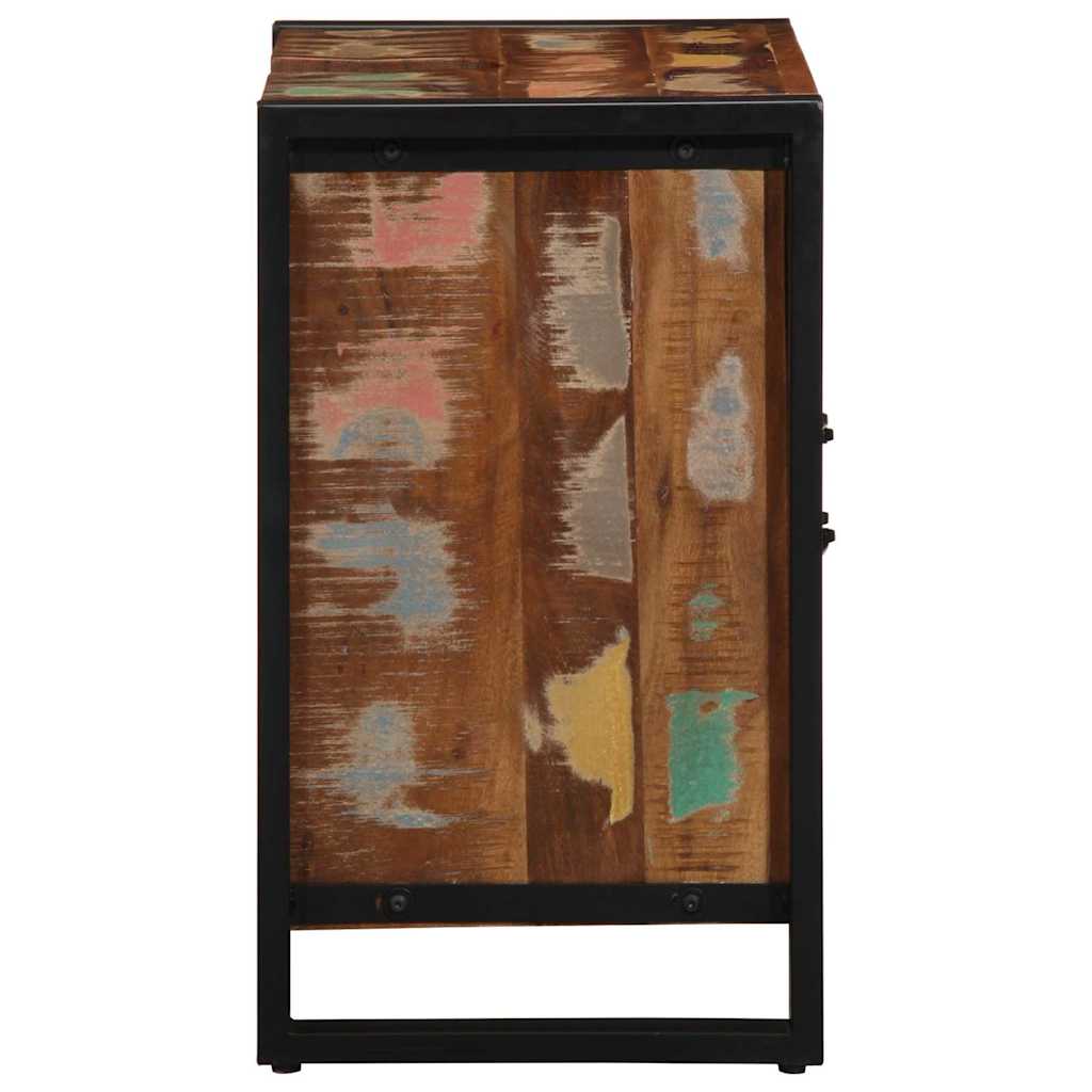 Badezimmerschrank Braun 55 x 35 x 60 cm Massivholz Altholz