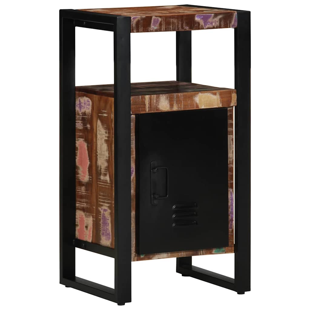 Badezimmerschrank Braun 40 x 35 x 75 cm Massivholz Altholz