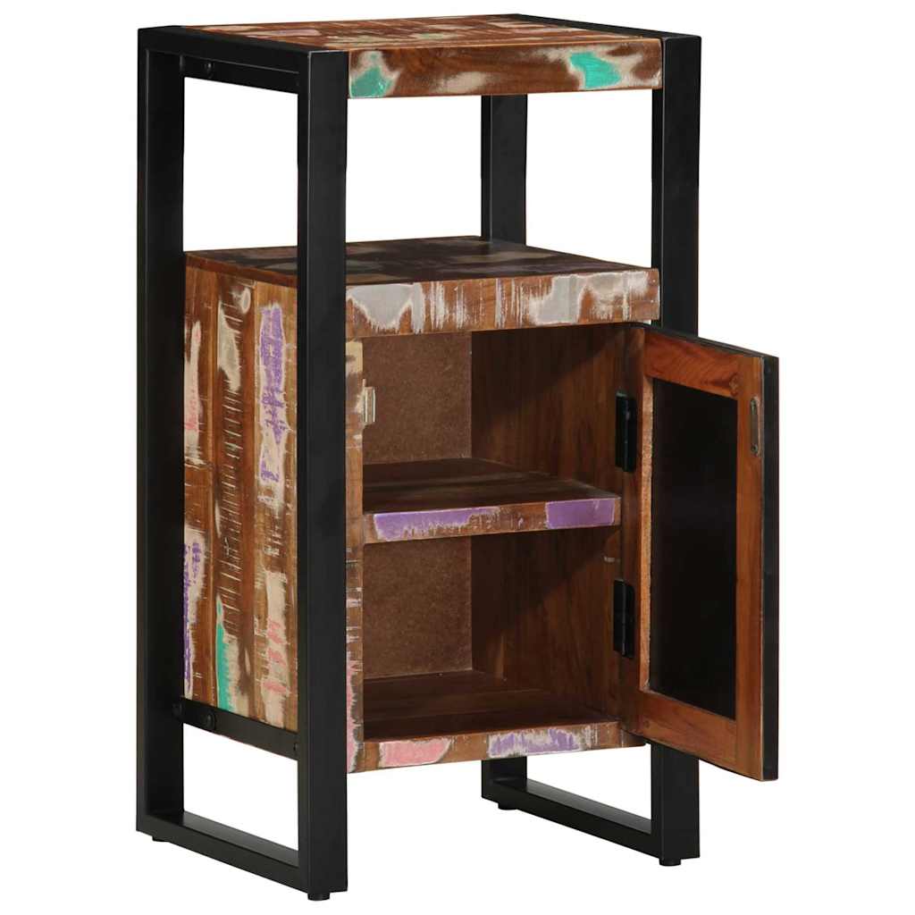 Badezimmerschrank Braun 40 x 35 x 75 cm Massivholz Altholz