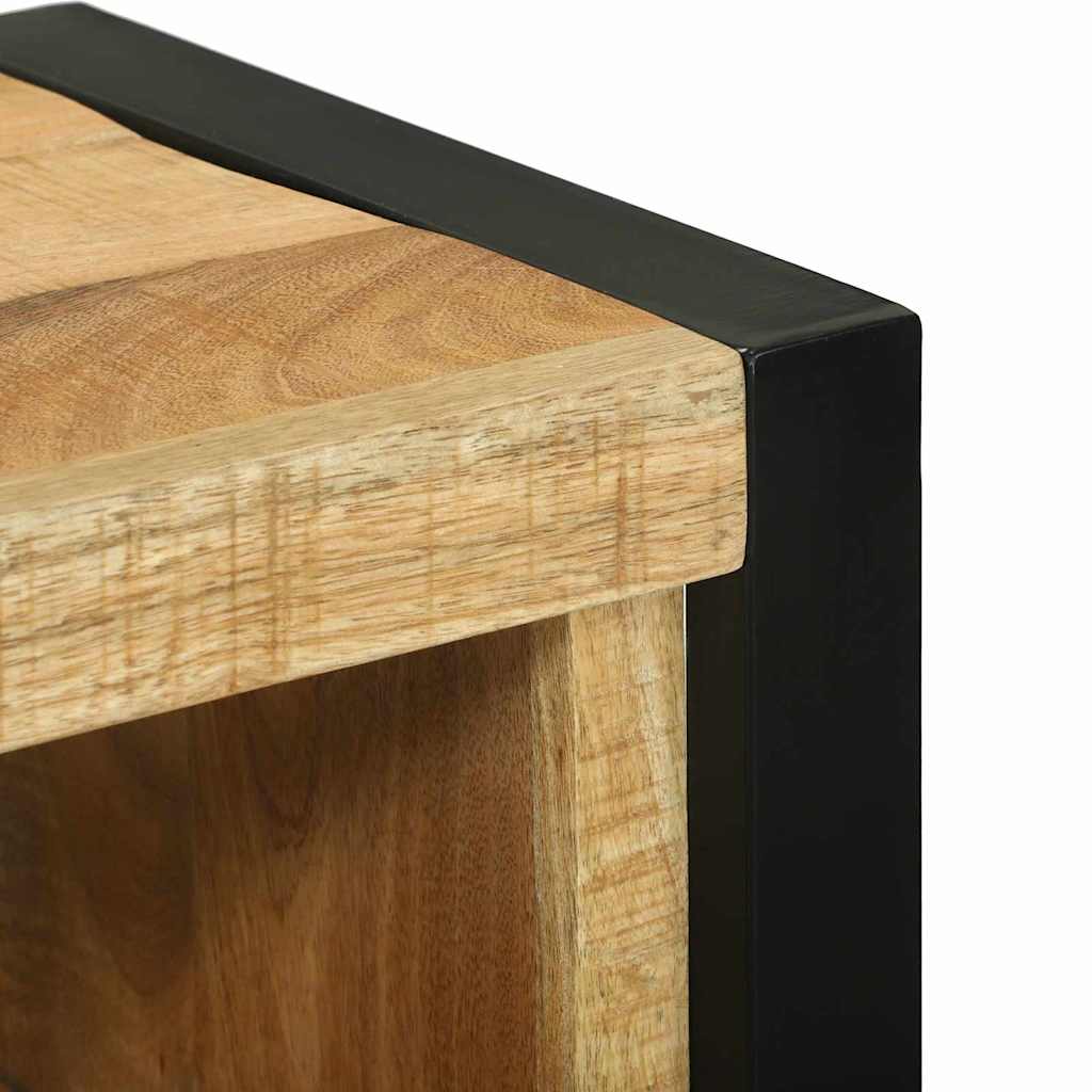 Badezimmerschrank Braun 40 x 30 x 90 cm Massivholz Mango