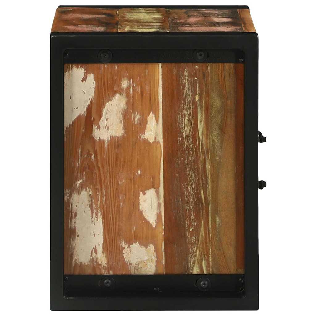 Badezimmerschrank Braun 40 x 30 x 40 cm Massivholz Altholz