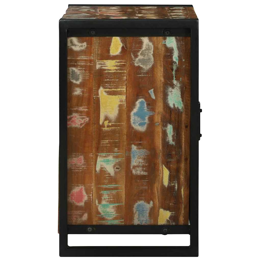 Waschbeckenschrank Braun 55 x 35 x 60 cm Massivholz Altholz