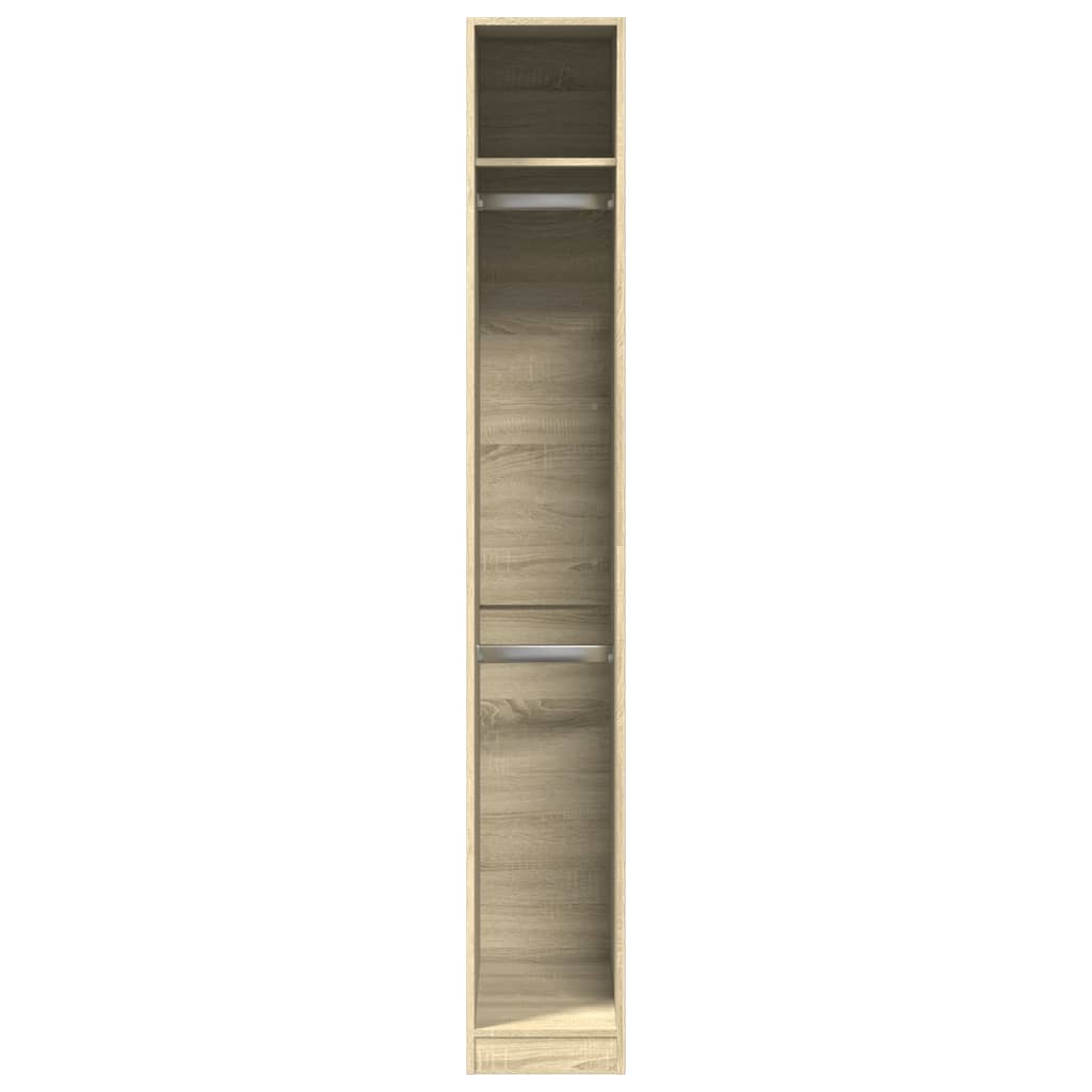 Kleiderschrank Sonoma-Eiche 30x50x200 cm Holzwerkstoff