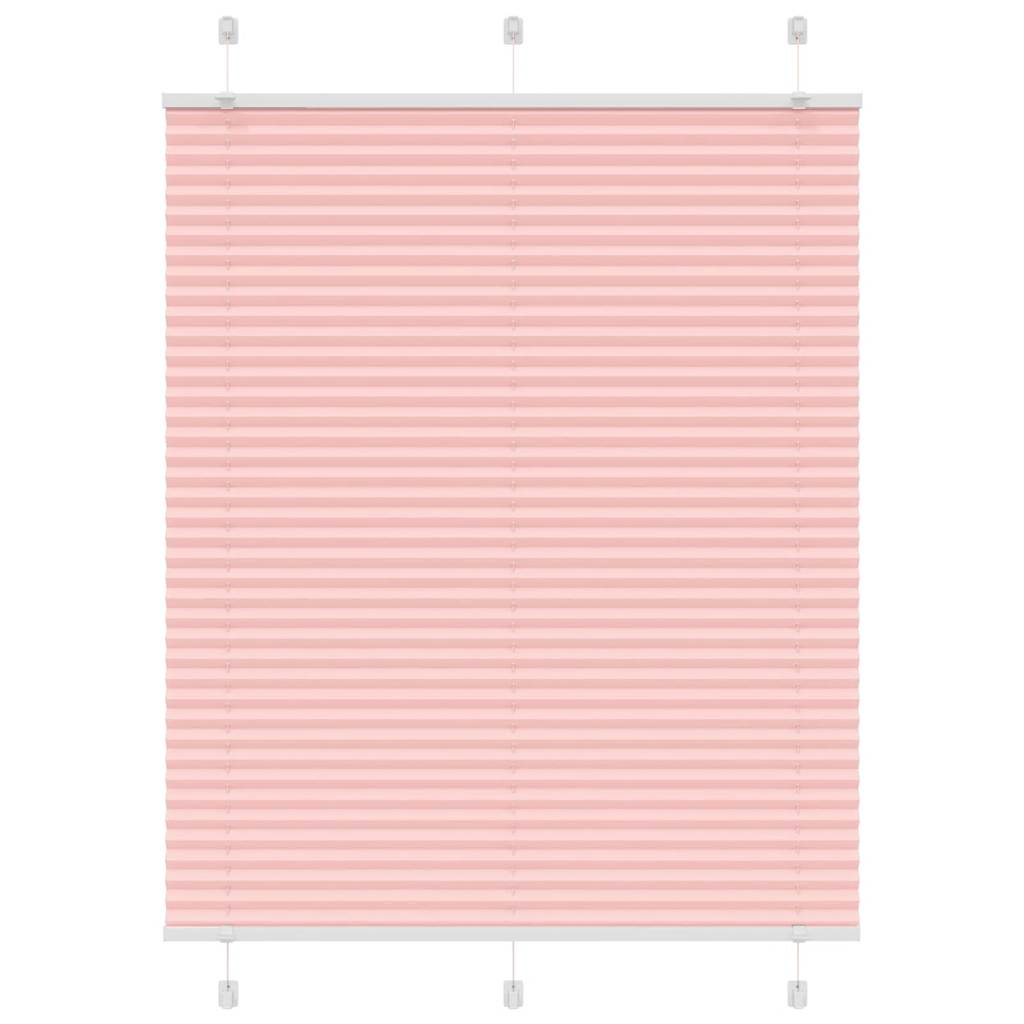 Plissee Rosa 105x100 cm Stoffbreite 104,4 cm Polyester