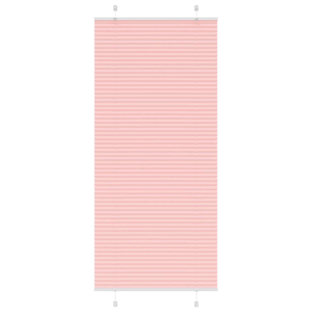 Plissee Rosa 95x200 cm Stoffbreite 94,4 cm Polyester