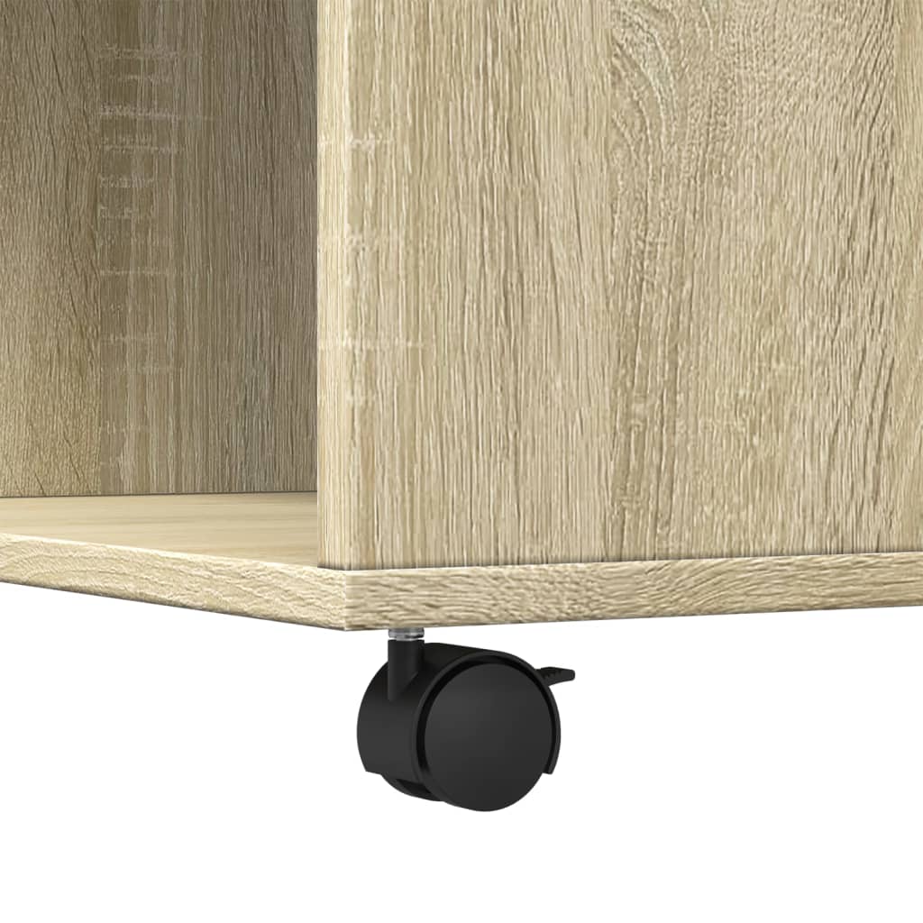 Coffee table Sonoma oak 80x80x40 cm wood material