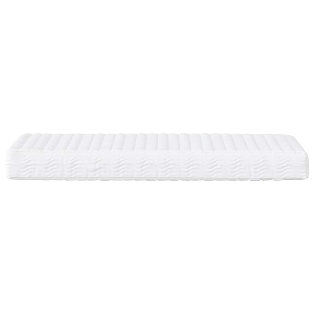 Foam mattress for children white 80x160 cm hardness H2 H3