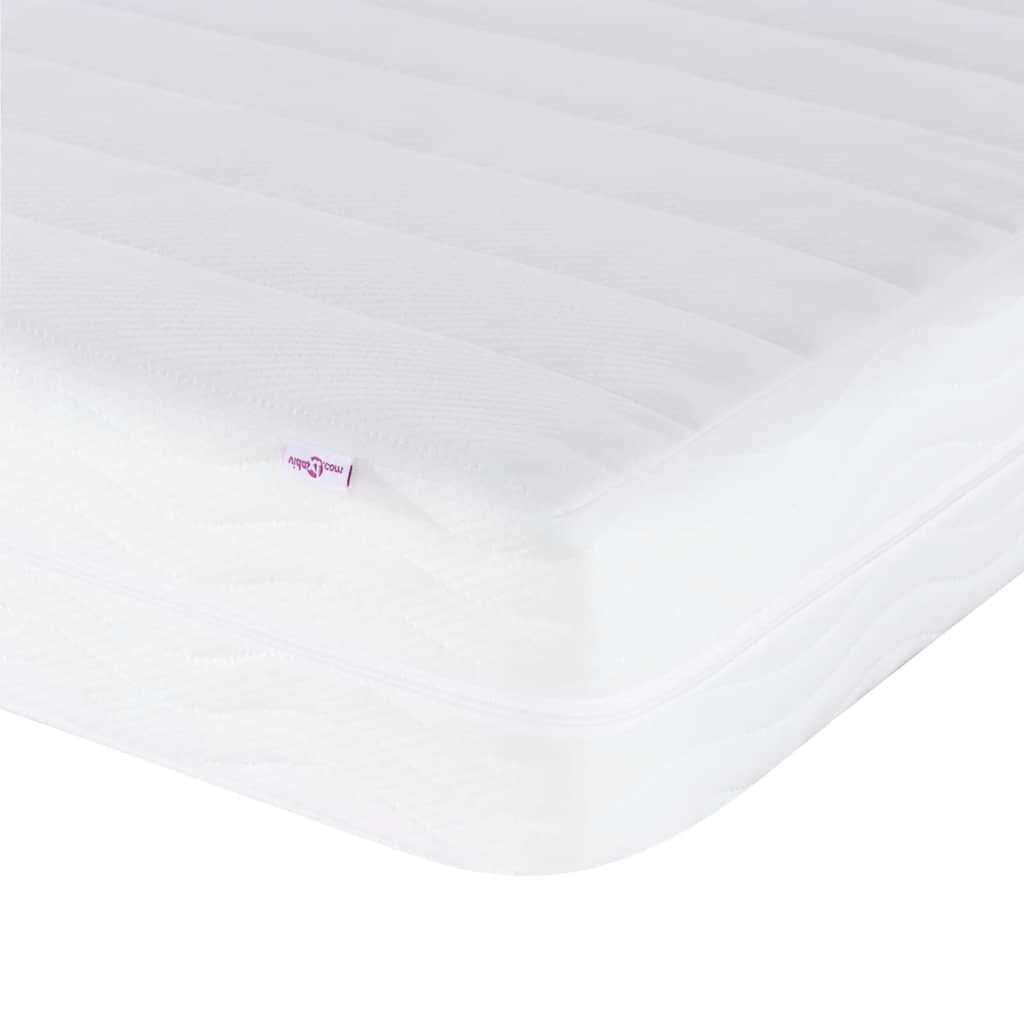 Foam mattress for children white 80x160 cm hardness H2 H3