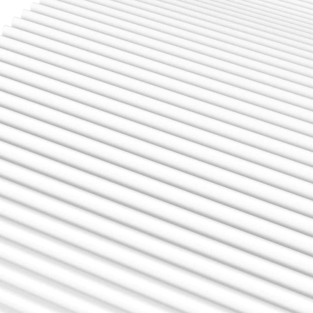 Schaumstoffmatratze Weiß 100x210 cm Härtegrad H2 H3