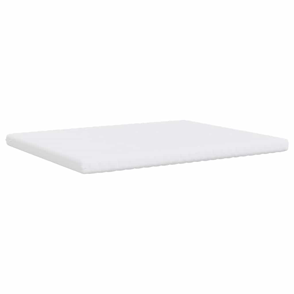 Schaumstoffmatratze Weiß 160x210 cm 7-Zonen Härtegrad 20 ILD