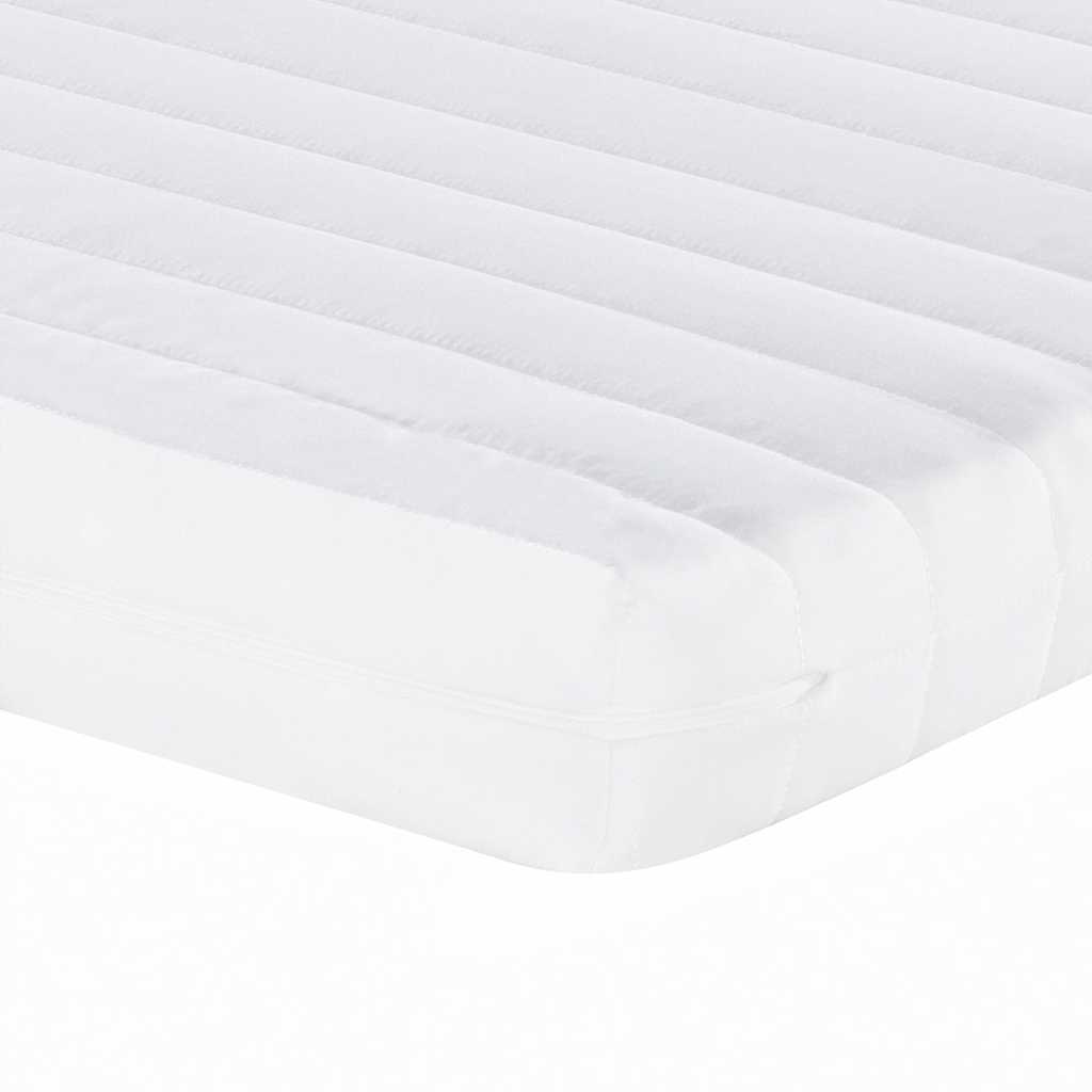 Foam mattress white 100x220 cm 7-zone hardness level 20 ILD