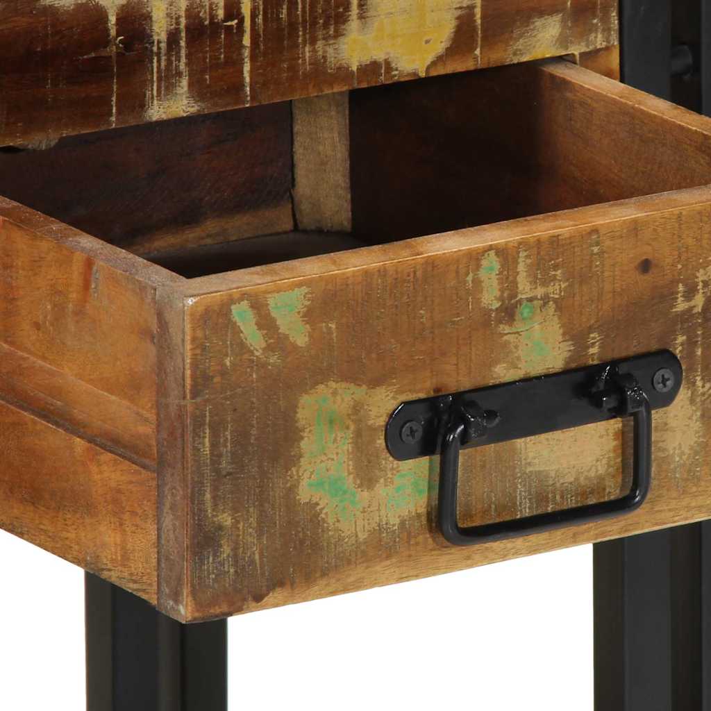 Nachttisch 2 pcs 40 x 35 x 50 cm recyceltes Massivholz