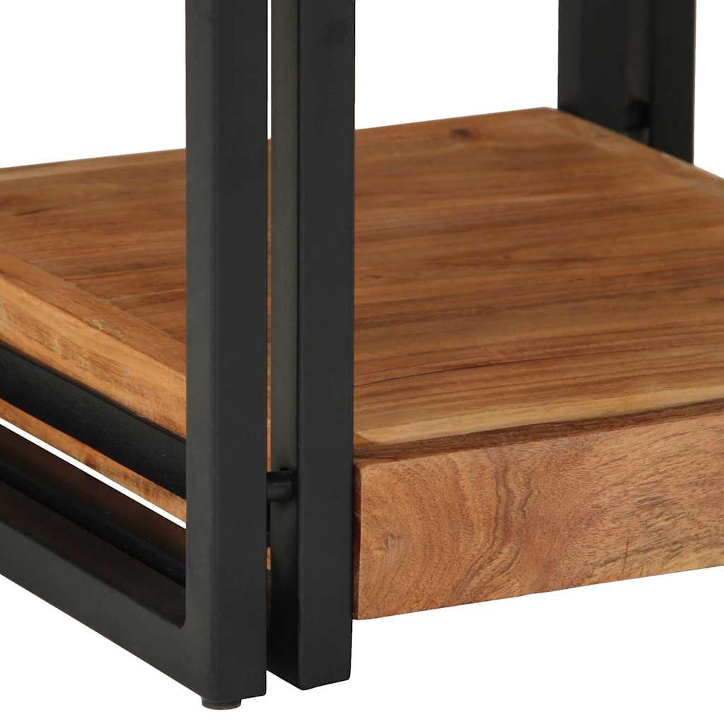 Nachttisch 2 pcs Braun 40 x 40 x 50 cm Akazie Massivholz
