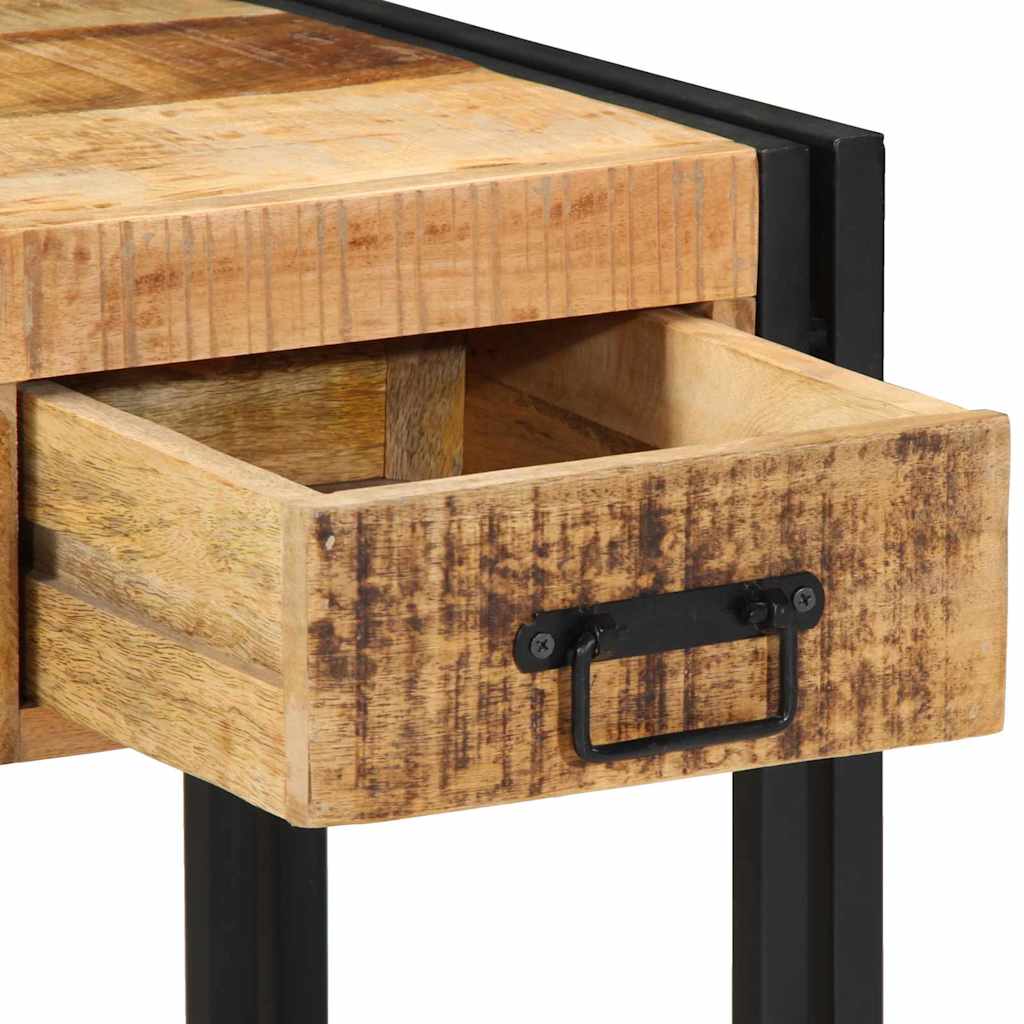 Beistelltisch Braun 40 x 40 x 50 cm massives Mangoholz