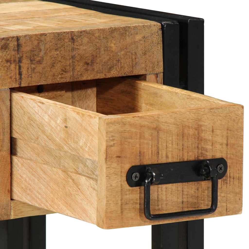 Beistelltisch Braun 30 x 30 x 40 cm massives Mangoholz