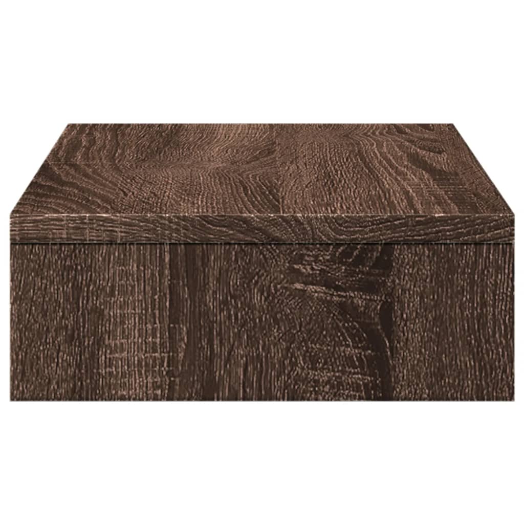 Monitorständer Eichen-Optik 50x27x10 cm Holzwerkstoff