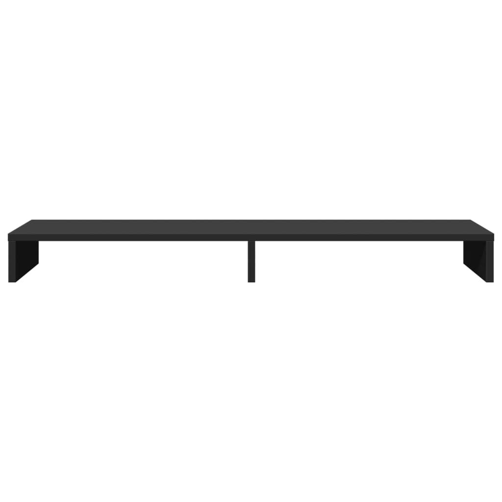 Monitorständer Schwarz 100x27x10 cm Holzwerkstoff