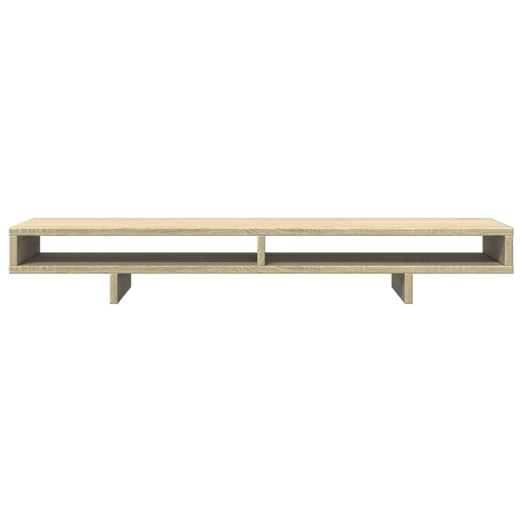 Monitorständer Sonoma-Eiche 100x27x15 cm Holzwerkstoff