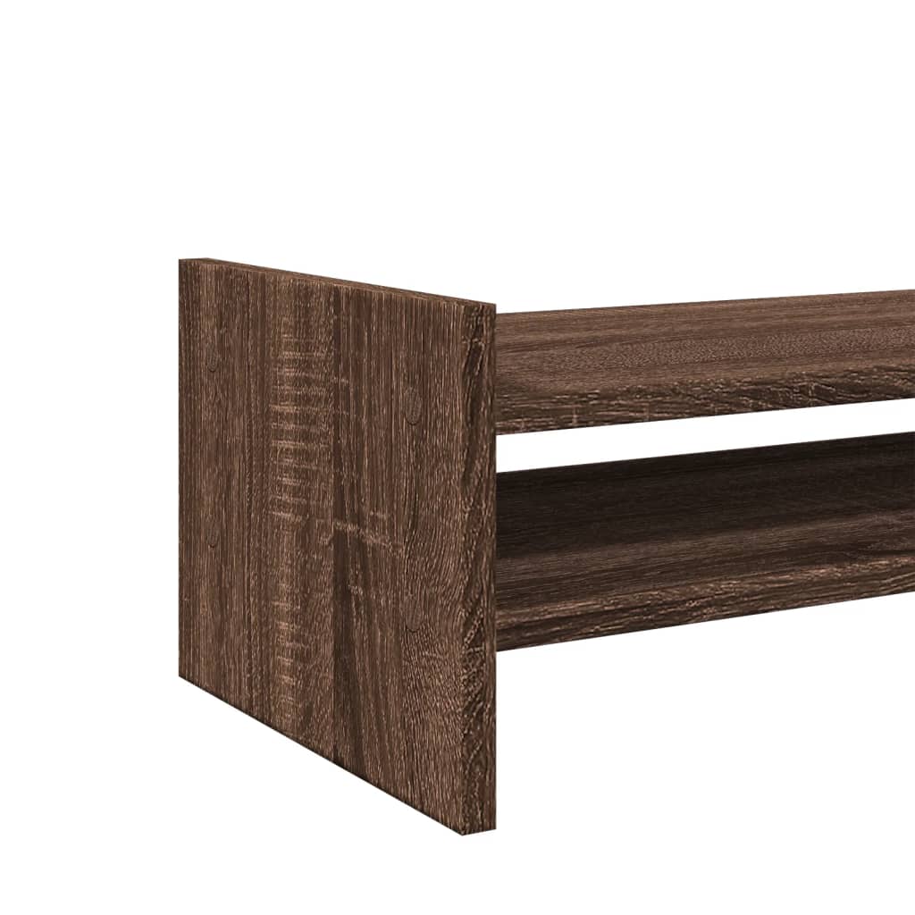 Monitorständer Eichen-Optik 50x27x20 cm Holzwerkstoff