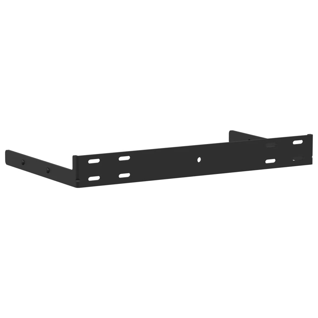 Floating shelves 2 pcs. 60x23.5x4 cm wood material