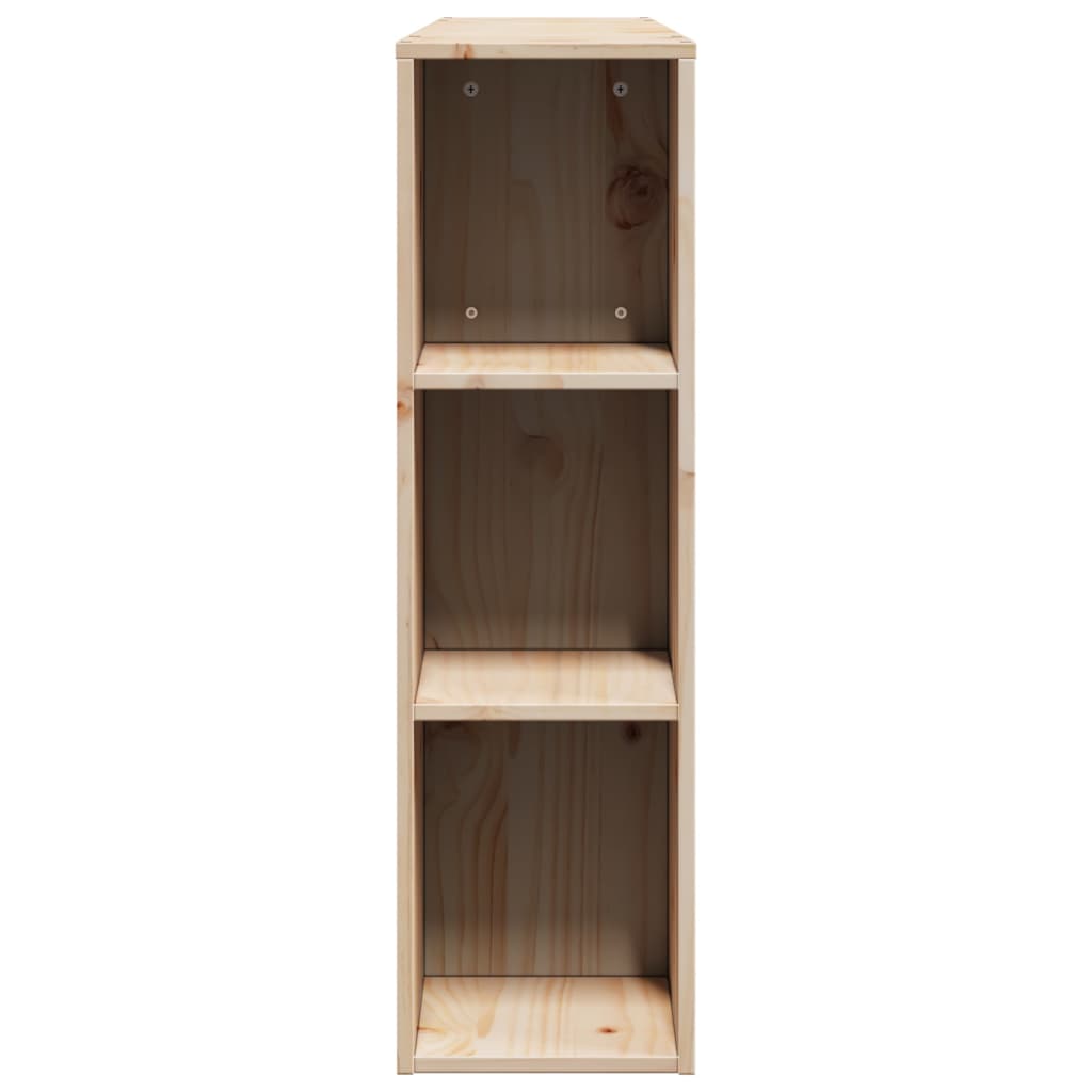Kopfteil mit Stauraum 180 cm Massivholz Kiefer