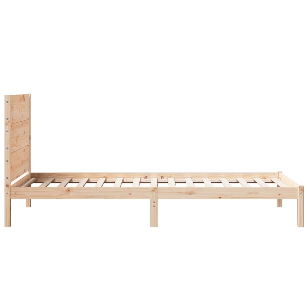 Massivholzbett Extra Lang ohne Matratze 100x210 cm