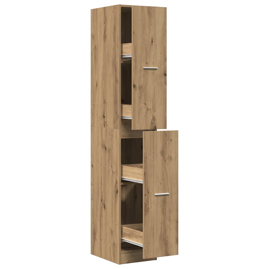 Apothekerschrank Artisan-Eiche 30x41x174,5 cm Holzwerkstoff
