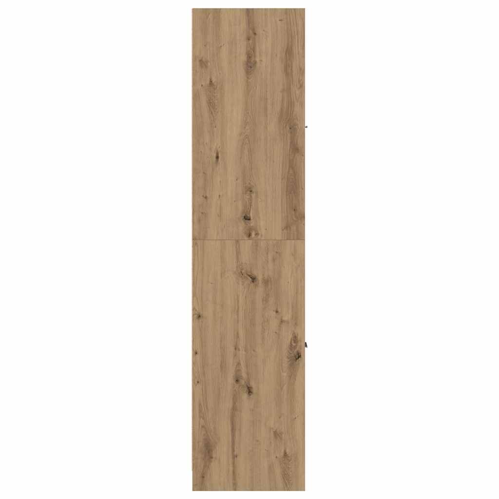 Apothekerschrank Artisan-Eiche 40x41x174,5 cm Holzwerkstoff