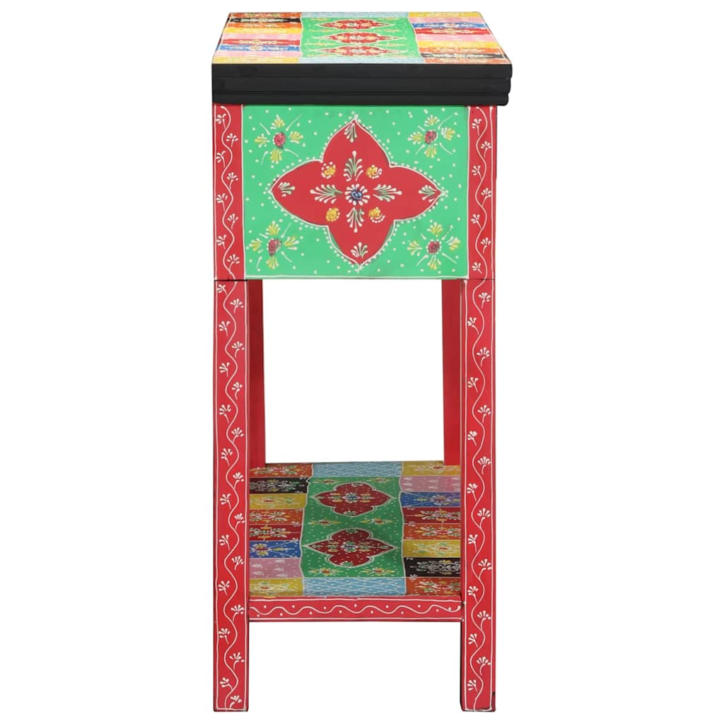 Konsolentisch Mehrfarbig 100 x 30 x 75 cm Massivholz Mango