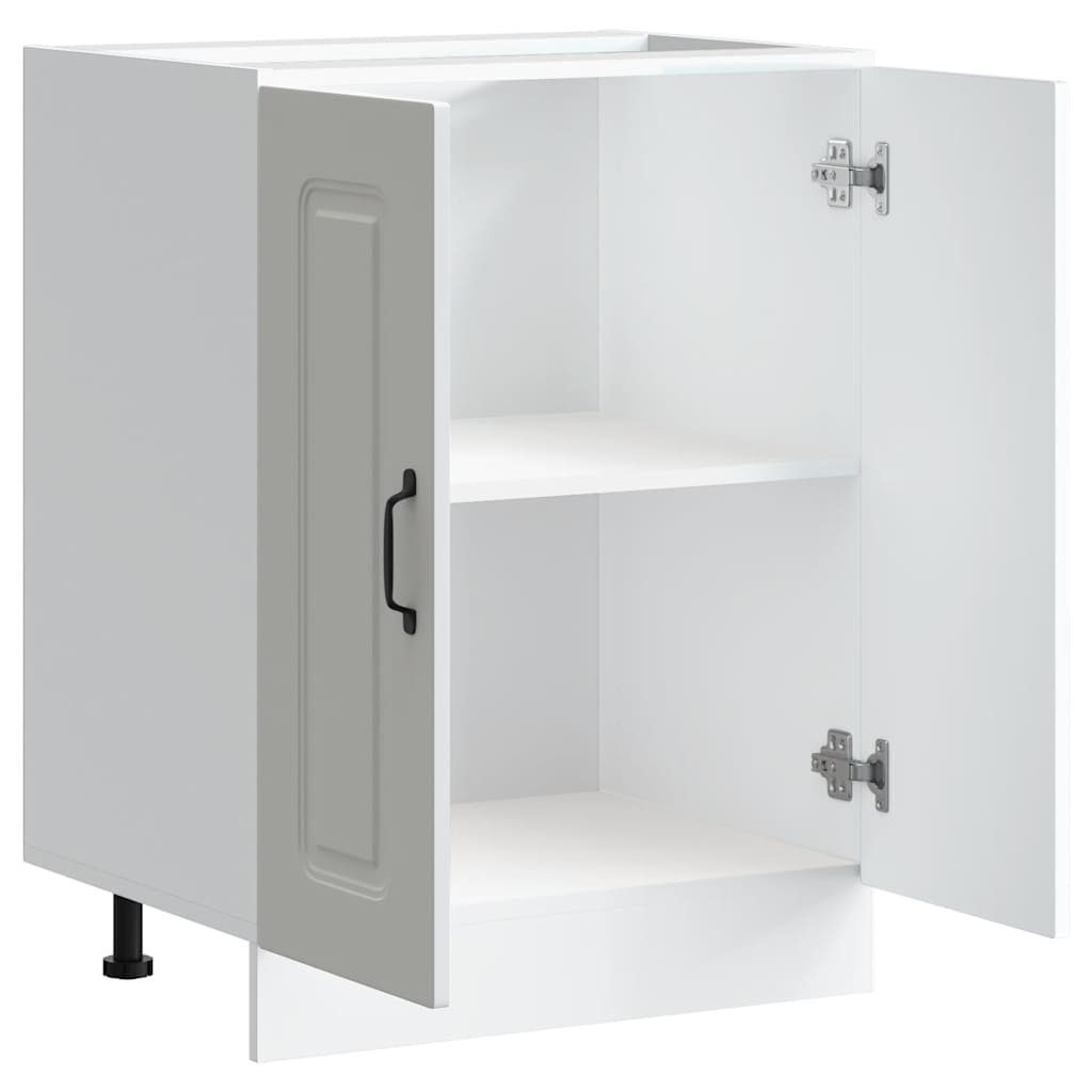 Spülenunterschrank Kalmar Weiß 60x46x81,5 cm Holzwerkstoff