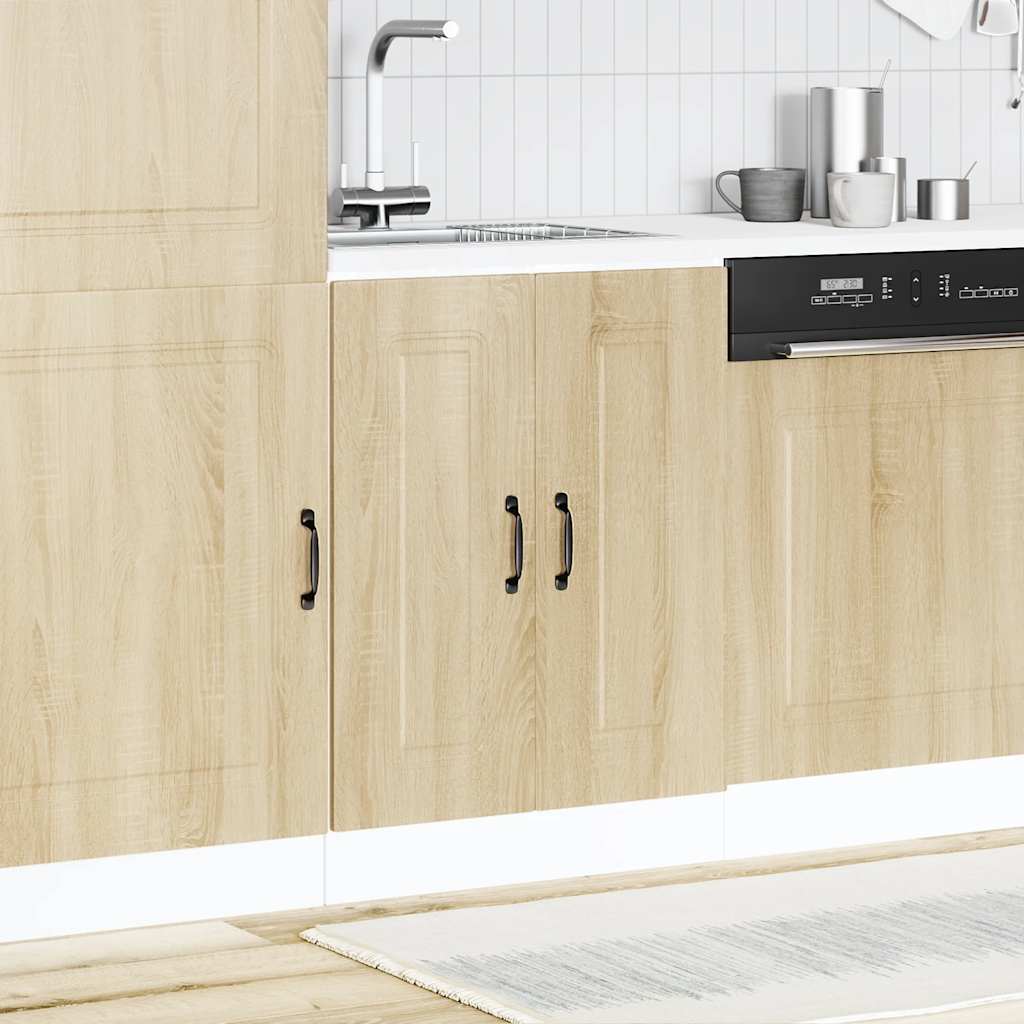Sink base cabinet Kalmar Sonoma oak 60x46x81.5 cm