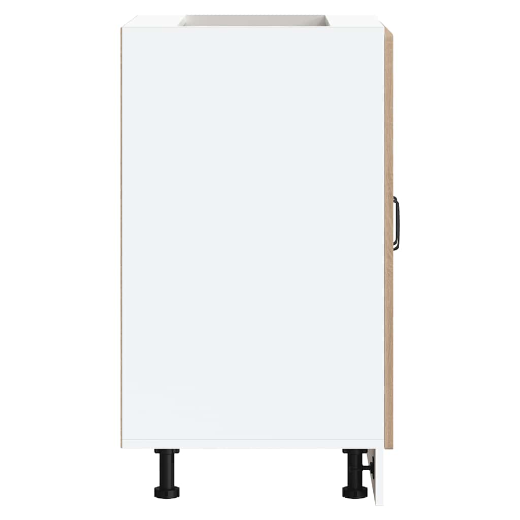 Sink base cabinet Kalmar Sonoma oak 60x46x81.5 cm
